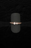 Sortija de Oro Rosa con Diamantes