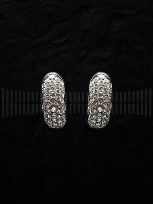 Pendientes de Oro Negro con Diamantes