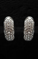 Pendientes de Oro Negro con Diamantes