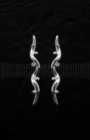 Pendientes de Oro Blanco con Diamantes