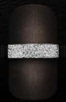 Sortija de Oro Blanco con Diamantes