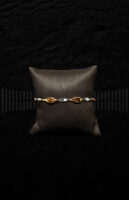 Pulsera de Oro Blanco y Oro Amarillo