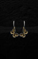 Pendientes de Oro Blanco y Oro Amarillo