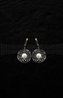 Pendientes de Oro Amarillo con Perlas