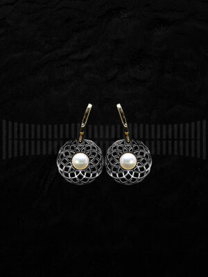 Pendientes de Oro Amarillo con Perlas