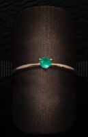 Sortija Oro Amarillo Esmeralda