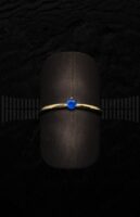 Sortija Oro Amarillo Zafiro