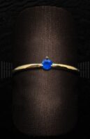 Sortija Oro Amarillo Zafiro