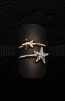 Sortija Oro Rosa con Diamantes (Estrellas)