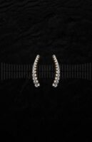 Pendientes Trepadores Oro Amarillo y Brillantes