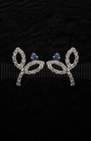 Pendientes Zafiro y Esmeraldas