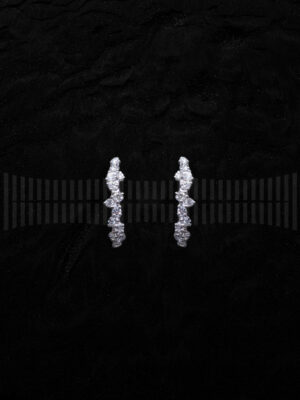 Medio aro brillantes