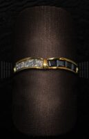 Sortija Oro Amarillo Zafiro y Brillantes