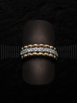 Sortija Oro Rosa con Diamantes