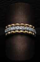 Sortija Oro Rosa con Diamantes