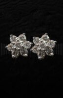 Pendientes Roseta y Brillantes