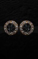 Roseta Oro amarillo brillante negro y brillante blanco