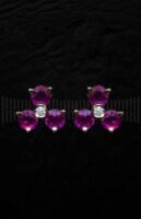 Roseta Oro Rosa rubí y brillante