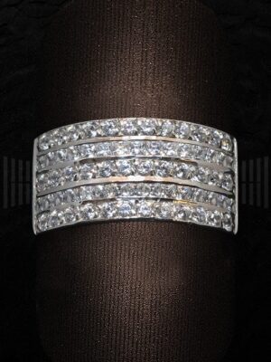 MUG 05419S SORTIJA ORO BLANCO Y CIRCONITAS-detalle