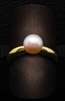 Sortija Perla Oro Amarillo