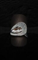 Sortija Oro Blanco y Solitario Circonita