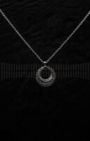 Gargantilla Doble Oro Blanco y Brillantes