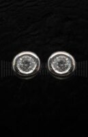 Pendientes Chaton y Brillantes