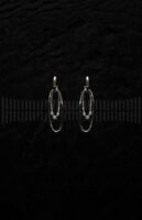 Pendientes Oro Blanco brillantes