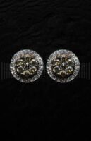 Roseta Oro Rosa brillante brown y brillante blanco