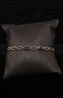 Pulsera Combinación Oro y Circonitas