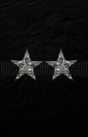 Estrella Oro Blanco brillantes