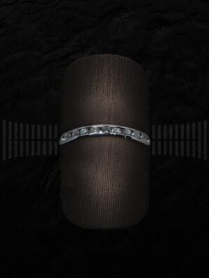 Quintillo Oro Blanco y Brillantes