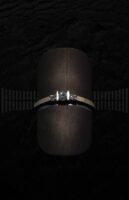 Solitario Combinado Oro Rosa y Oro Blanco