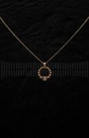 Gargantilla Oro Rosa y Brillantes