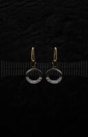 Pendiente Combinado Brillantes