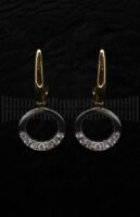 Pendiente Combinado Brillantes