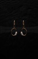 Pendientes Oro Rosa y Brillantes