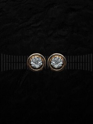 Pendientes Chaton y Brillantes