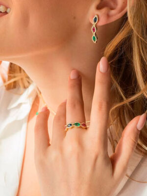 Anillo "Yellow Sunset"