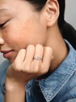 Anillo Dos Corazones Brillantes