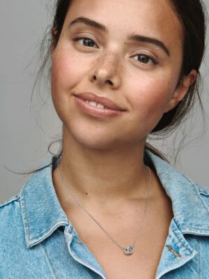 Collar Pavé Entrelazado Pandora Signature