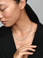 Collar Diseño Cadena de Serpiente Moments