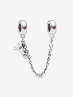 Cadena de seguridad en plata de ley Mickey Escalador