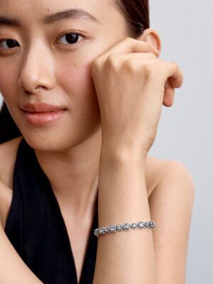 Pulsera Halo Corazones