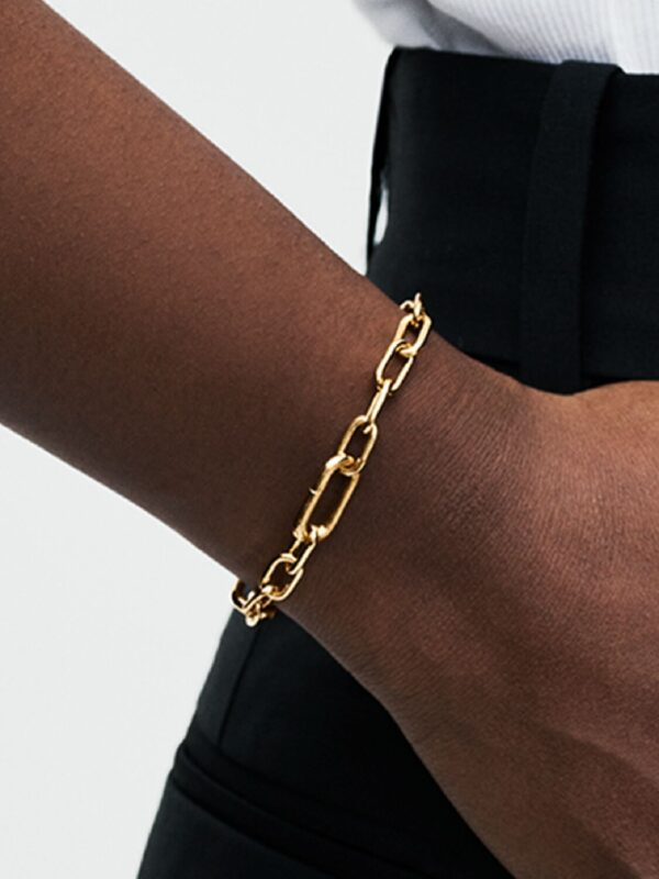 Pulsera de Cadena de Eslabones Pequeños