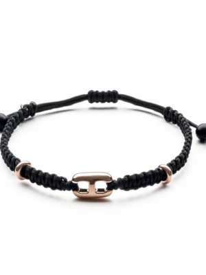 COlección Wolf Macramé Bracelets, Onix, Macramé