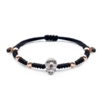 Colección Wolf Small Bracelets, Diamante 0.60 Ct, Calaveras