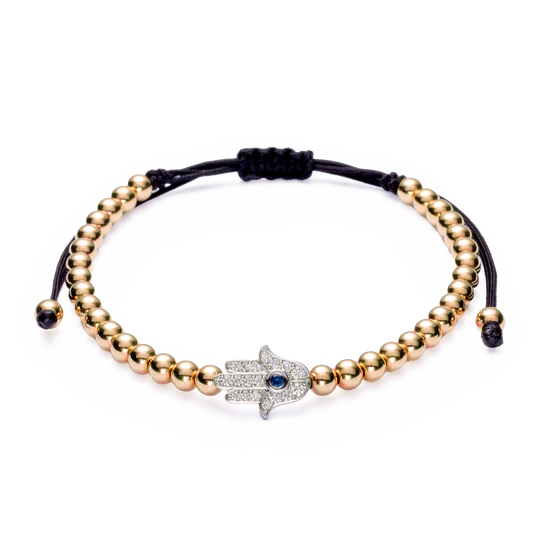 Colección Wolf Small Bracelets, Diamante 0.20 Ct, Zafiro