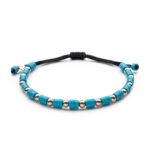 Colección Wolf Small Bracelets, P De Turquesa, Cuencas Pequeñas