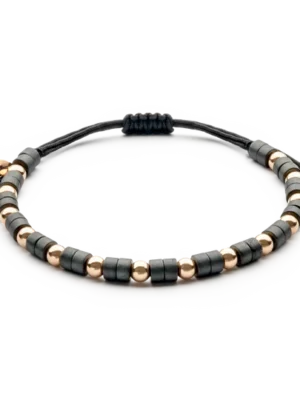 Colección Wolf Small Bracelets, Hermatite, Cuencas Pequeñas